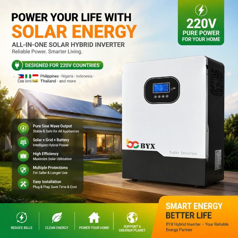 Off Grid Solar Kit - Sistema Solare Ibrido Off-Grid da 3KW-14KW,