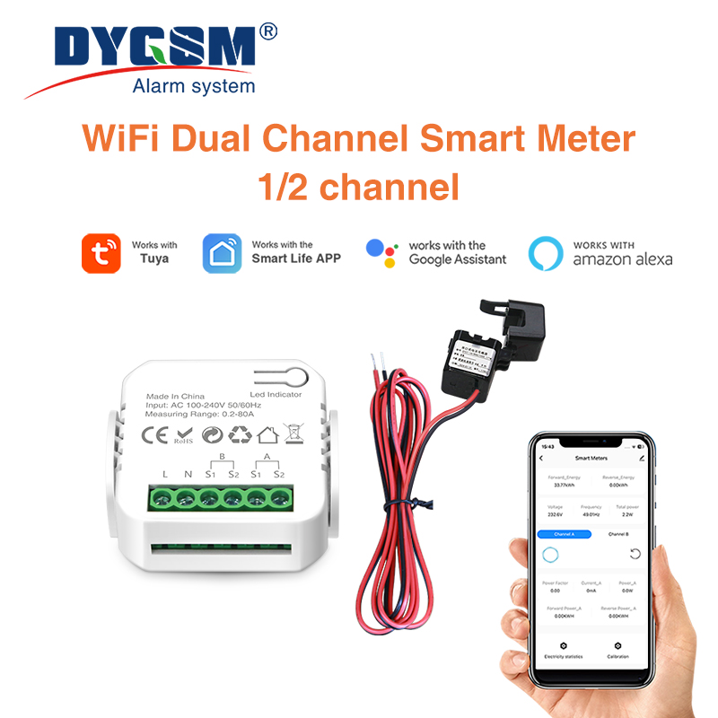 Energy Meter Bidirectional - Tuya Smart Wifi Contatore di energia
