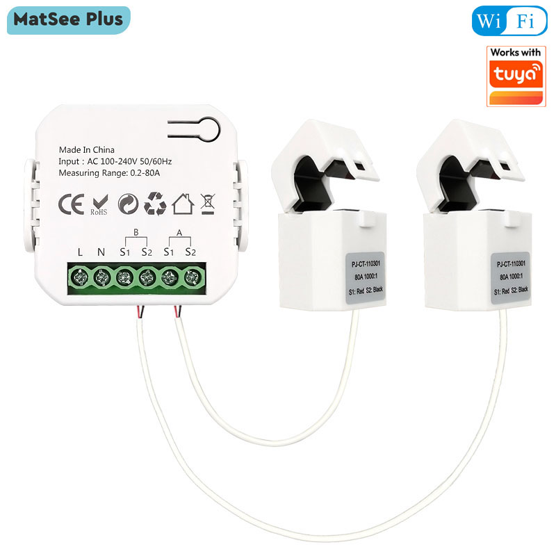 Energy Meter Bidirectional - Contatore di Energia WiFi Intelligente Bidirezionale