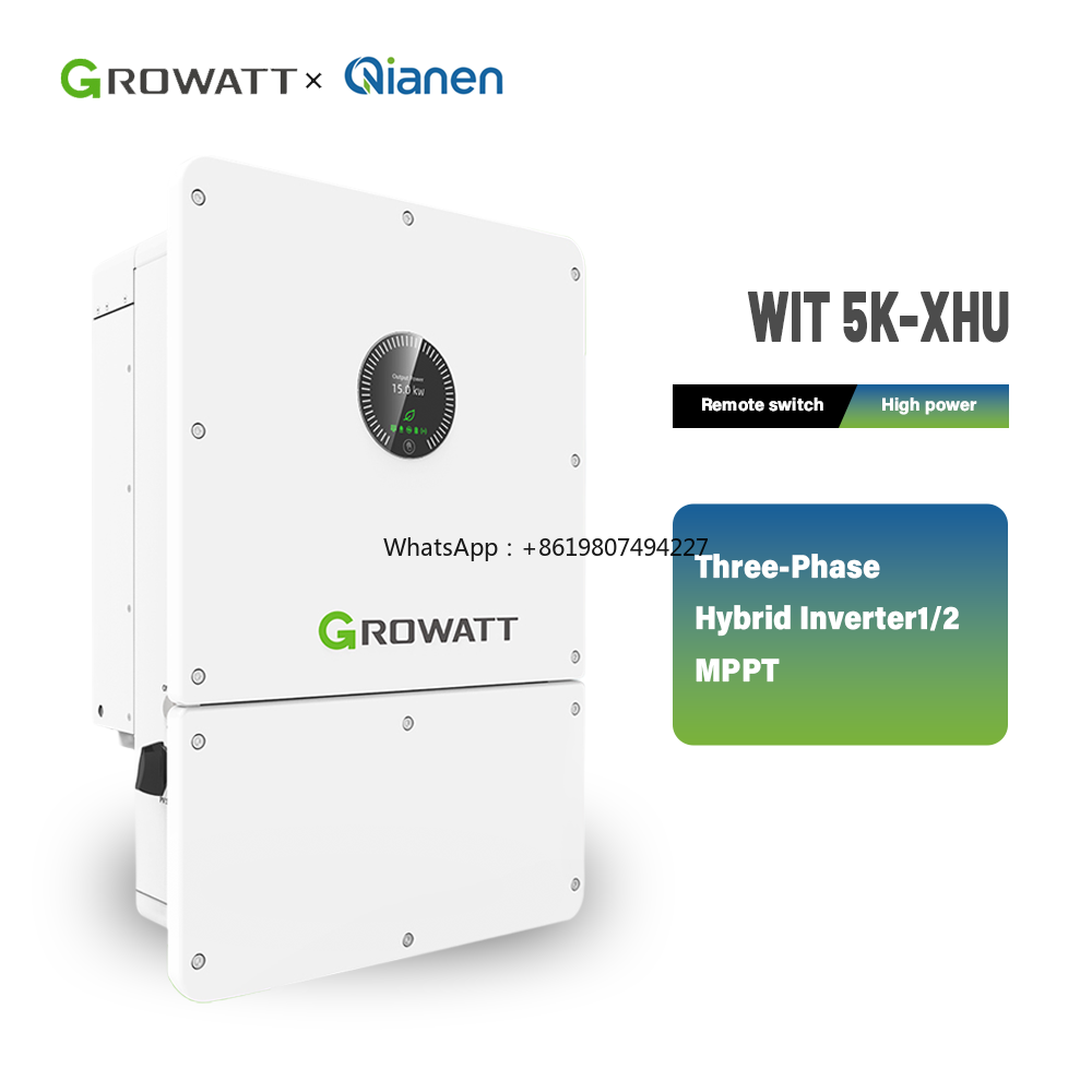 Hybrid Solar Inverter - Inverter Ibrido WIT 5K-XHU Trifase con