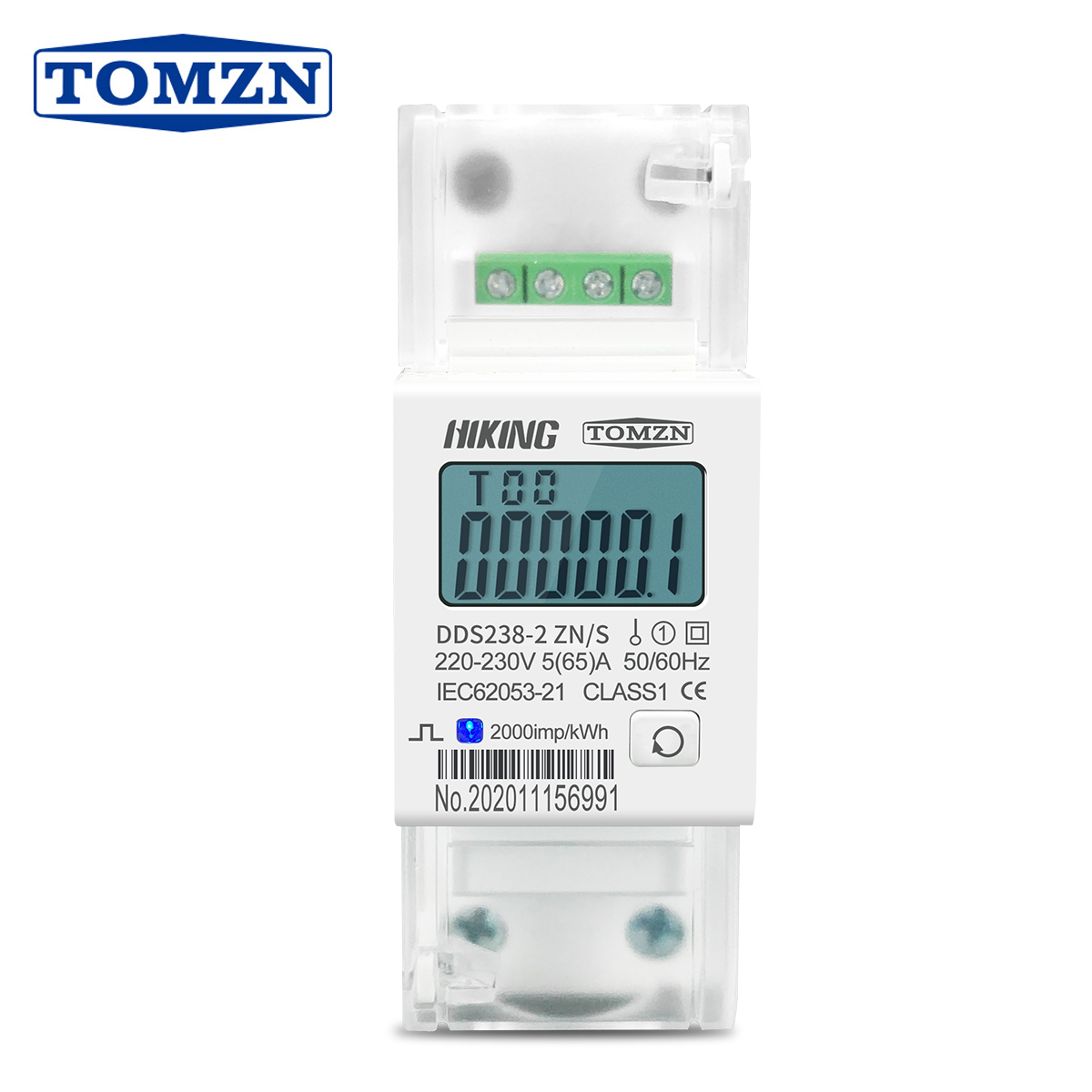 Energy Meter Bidirectional - Contatore di Energia Monofase DDS238-2 ZN/S