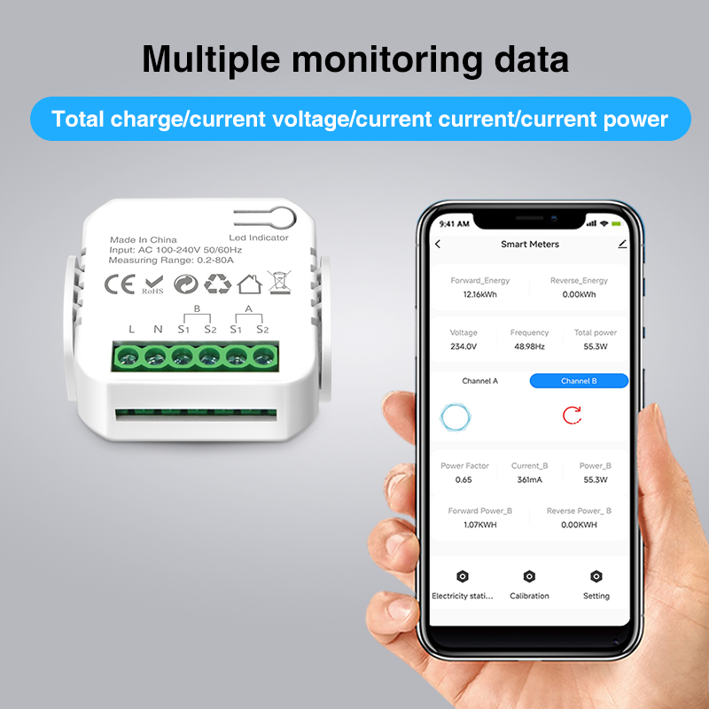 Tuya Smart Wifi Contatore di e - Energy Meter Bidirectional recensione e prezzo