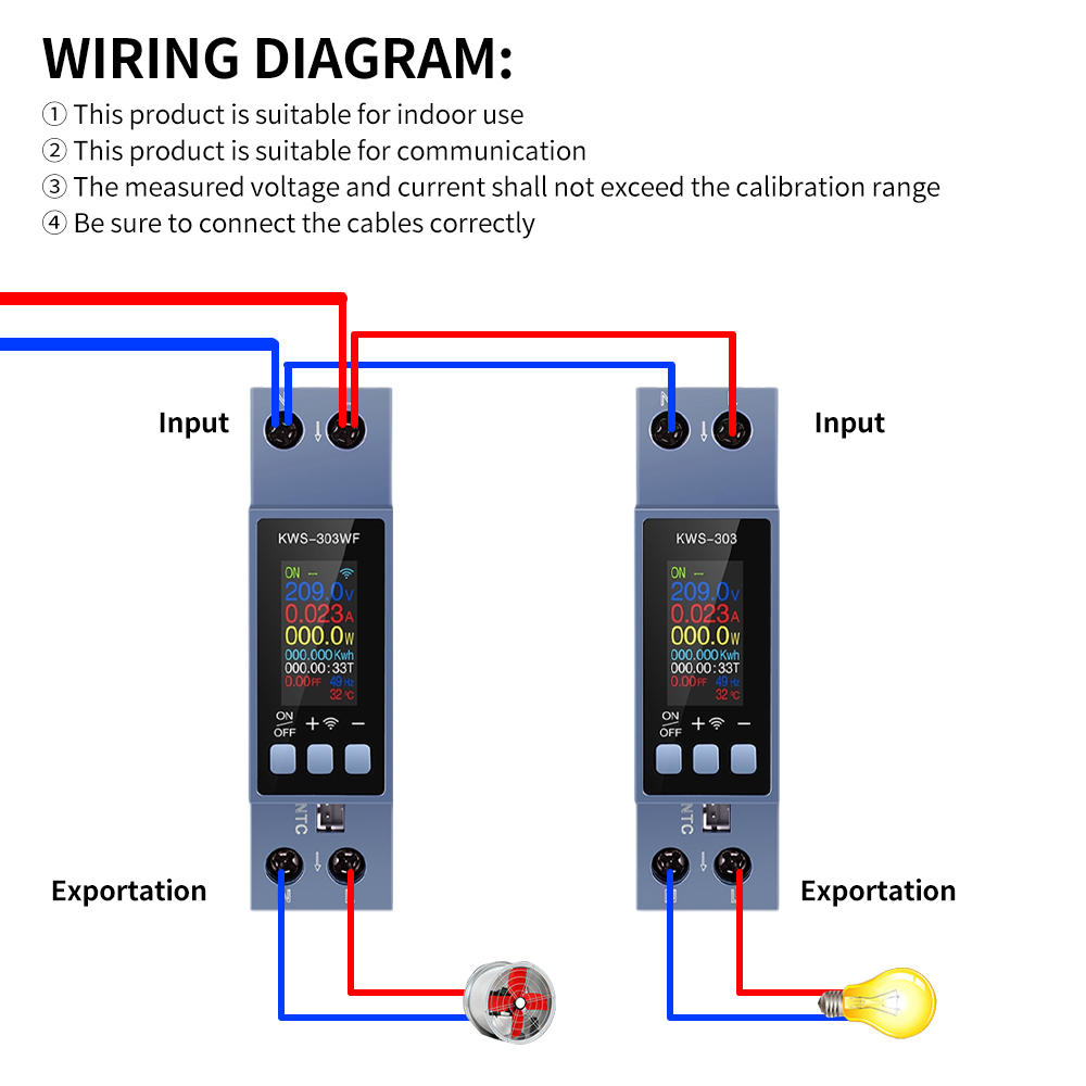KWS-303 Misuratore di Potenza  - Energy Meter Bidirectional recensione e prezzo