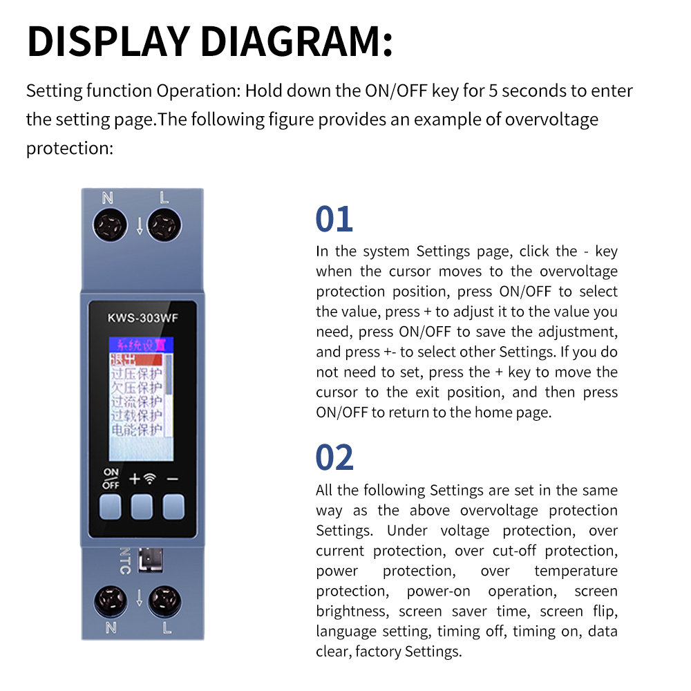 KWS-303 Misuratore di Potenza  - Energy Meter Bidirectional recensione e prezzo