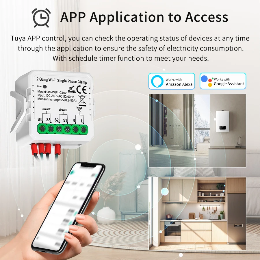 Tuya Smart WiFi Misuratore di  - Energy Meter Bidirectional recensione e prezzo