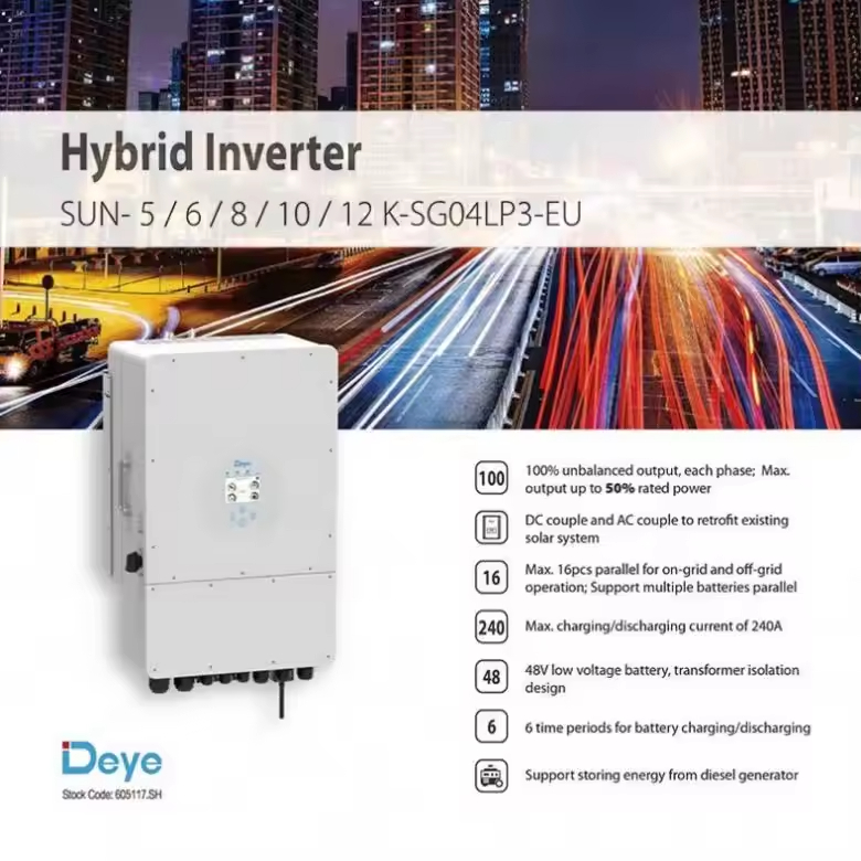 10kw 12kw Inverter ibrido sola - Hybrid Solar Inverter recensione e prezzo