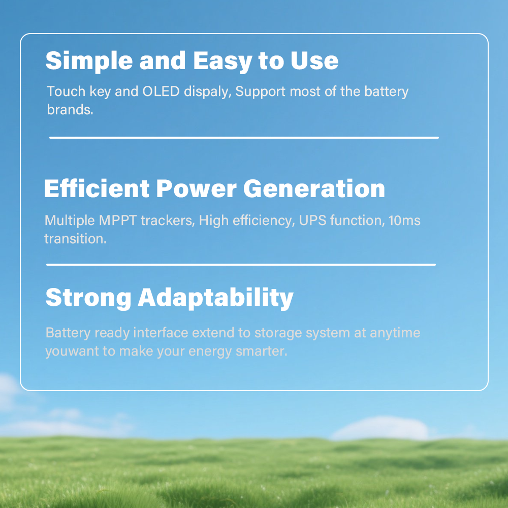 Inverter Ibrido WIT 5K-XHU Tri - Hybrid Solar Inverter recensione e prezzo