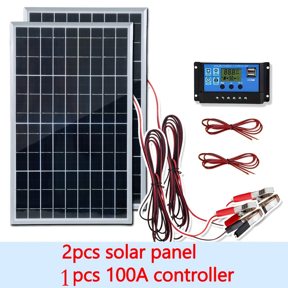 Kit pannello solare 12V 1pz/2p - Off Grid Solar Kit recensione e prezzo