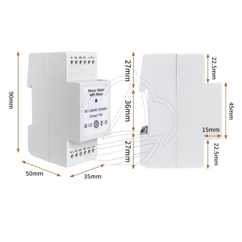Contatore di Energia WiFi 3P4W - Energy Meter Bidirectional recensione e prezzo
