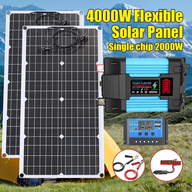 Kit pannello solare da 4000 W  - Off Grid Solar Kit recensione e prezzo